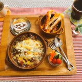 カレードリアで可愛くワンプレートなランチ